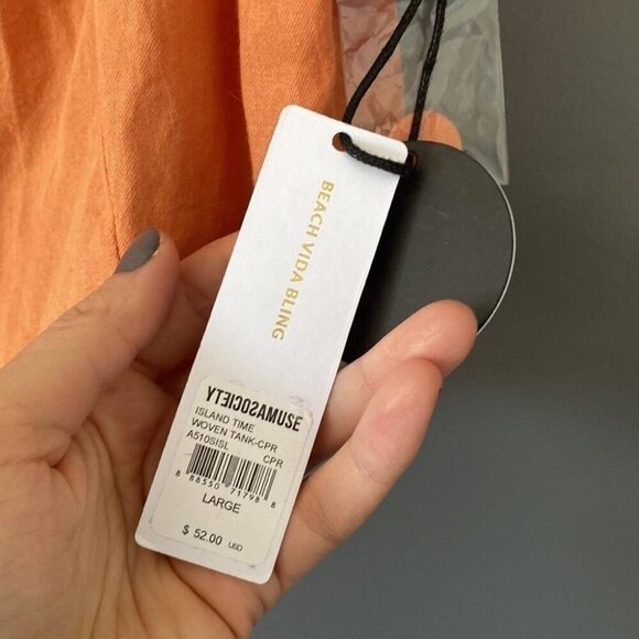 Romantic Cottagecore Top Linen Blend Bustier Whimsical Large - Picture 7 of 12